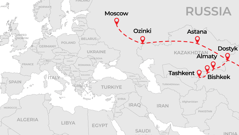 TSR Route (중국 횡단철도)