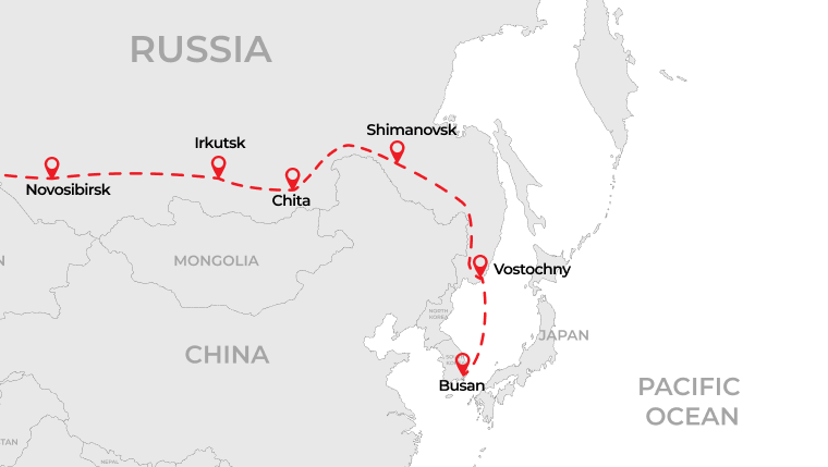 TSR Route (시베리아 횡단철도)